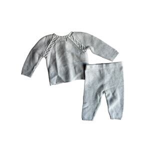 Tommy Bahama Kids Toddler Knit Lounge Shirt & Pants Set Grey Size 3-6Months
